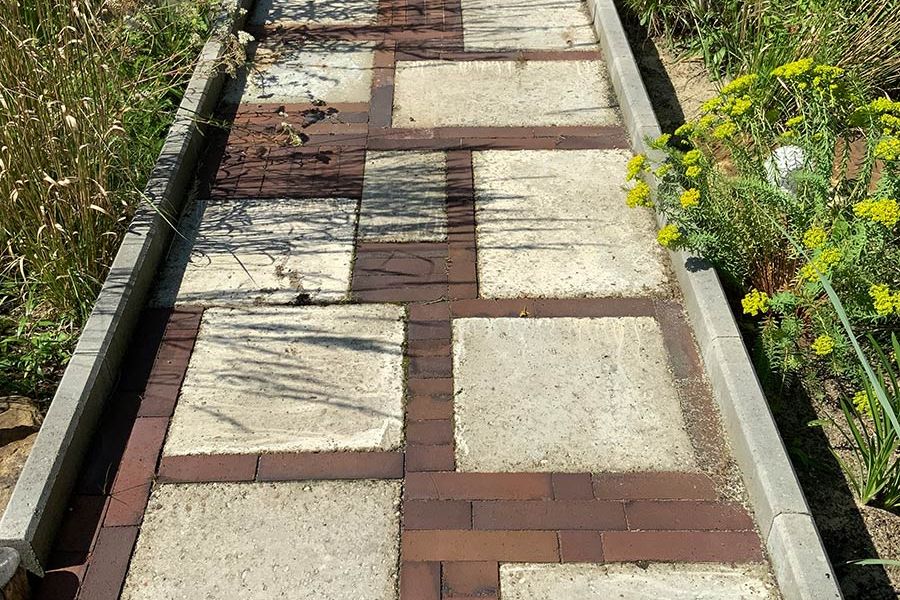 Regenwasserversickerung nachher