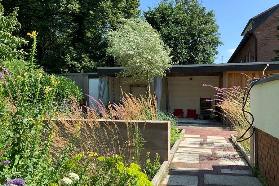 Regenwasserversickerung nachher